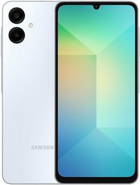 SAMSUNG Galaxy A06 4G LTE Global Version Display 6.7 Inch, Dual SIM 50MP, Dual Camera, 64GB - Light Blue