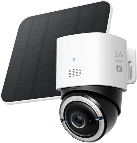 Eufy 4G LTE Cam S330 4K Solar Wireless Camera Pan & Tilt AI Tracking - White - Image 6