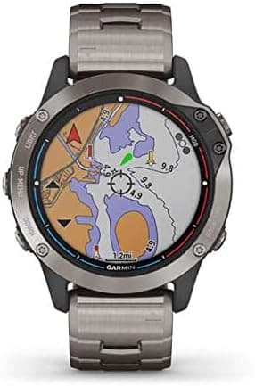Garmin Fenix GPS Smartwatch 1.3 Inch Bluetooth - silver/grey - Image 2