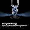 Dyson Cool™ AM07 Bladeless Tower Fan – Air Multiplier™, 10 Speeds, 70° Oscillation, Remote Control- Silver  thumbnail 3