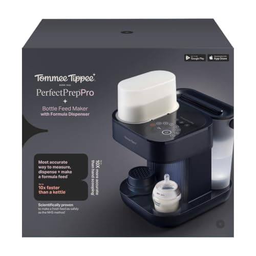 Tommee Tippee Perfect Prep Pro Baby Formula Feed Maker with Antibacterial Filter App Support - Slate - Image 10