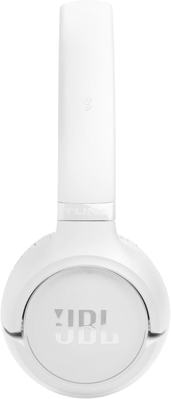 JBL Tune 530BT Wireless On-Ear Headphones Pure Bass, Bluetooth 6.0, Foldable, White - Image 3