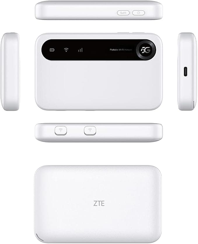 ZTE U50 5G Portable WiFi Hotspot Unlocked AX1800 WiFi 6 SIM Router - Image 2