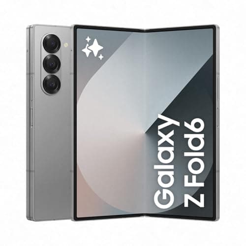 Samsung Galaxy Z Fold6 256GB, 50MP Camera, Big Display, Long Battery, Silver Shadow - Image 1