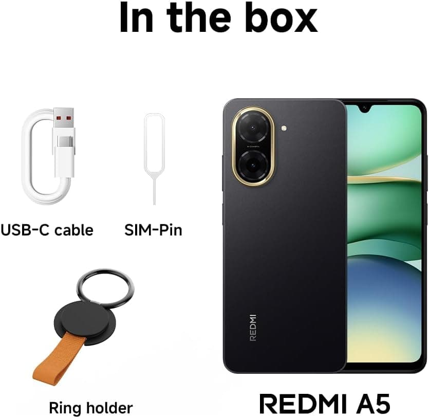 Xiaomi Redmi A5 3GB 64GB Sandy Gold 6.52" 5000mAh Dual SIM Android 13 Smartphone - Image 5