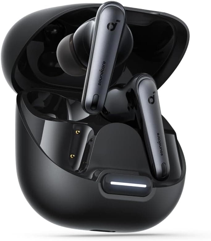 Soundcore by Anker Liberty 4 NC True Wireless Earbuds – Black - Image 1