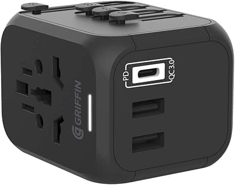 Griffin Power 30W International Travel Adapter - Black - Image 4