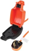 Pro Elec PEL01009 10m Outdoor Extension Lead IP54 - Orange