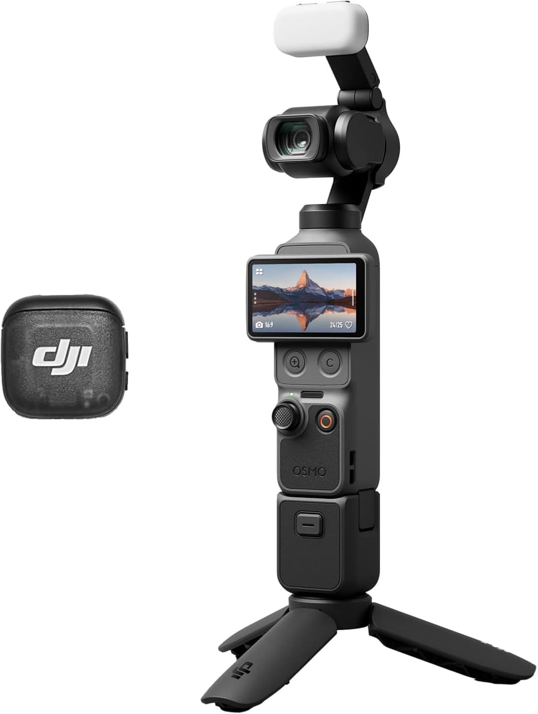 DJI Osmo Pocket 4 4K Camera 1-Inch Sensor, 240fps Video, 3-Axis Stabilisation, 10-bit D-Log, 2x Lossless Zoom - Image 1