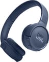 JBL Tune 520 BT Wireless On-Ear Headphones with JBL Pure Bass Sound - Blue