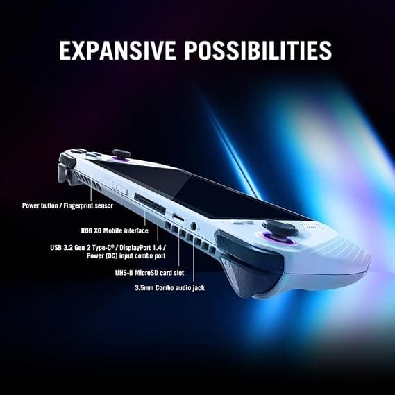 Asus ROG Ally Gaming Handheld Console Z1 Extreme White 16GB 512GB - Image 4
