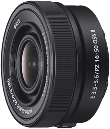 Sony E PZ 16-50mm F3.5-5.6 OSS II Power Zoom Lens - Black - Image 1