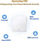 Huawei B320-323 4G LTE Router Wireless Home Broadband Router - White thumbnail 4