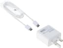 Samsung 15W USB-C Fast Charging Power Adapter with USB-C to USB-C Cable – White thumbnail 1