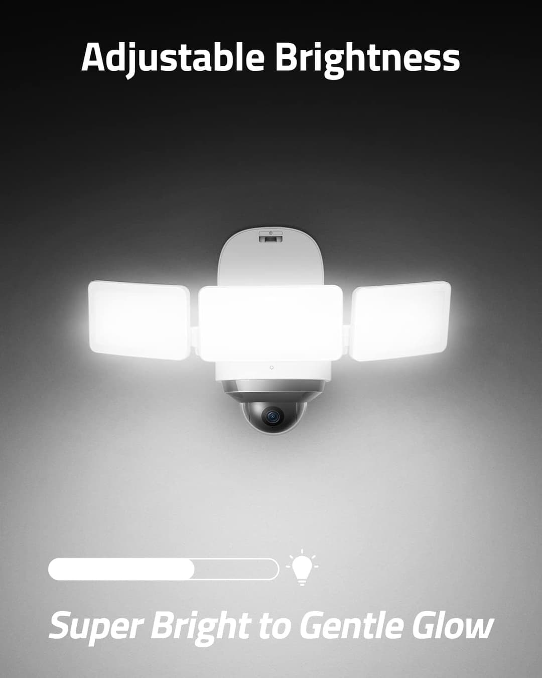 Eufy Floodlight Cam 2 Pro 2K 360° Pan, Tilt 3000 Lumens AI Tracking Hardwired - White - Image 7