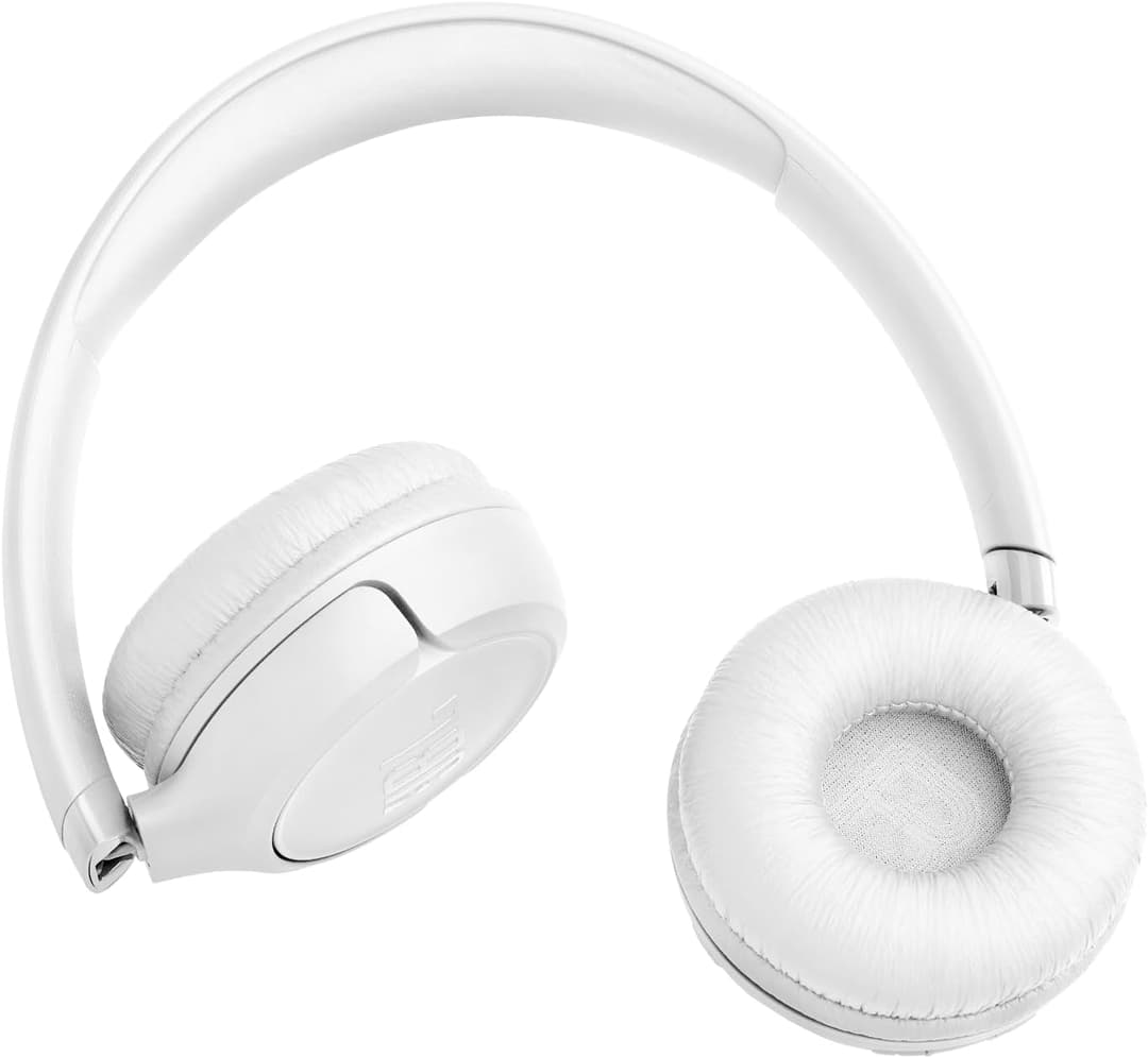 JBL Tune 530BT Wireless On-Ear Headphones Pure Bass, Bluetooth 6.0, Foldable, White - Image 8
