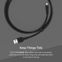 Belkin BoostCharge Flex USB-A to Lightning Cable 3M, Silicone Fast Charging Cable for iPhone & iPad – Black thumbnail 5