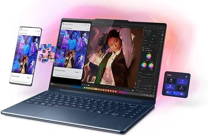 Lenovo Yoga 9i 2-in-1 Touchscreen OLED Core Ultra 7 32GB 1TB Luna Grey - Image 6