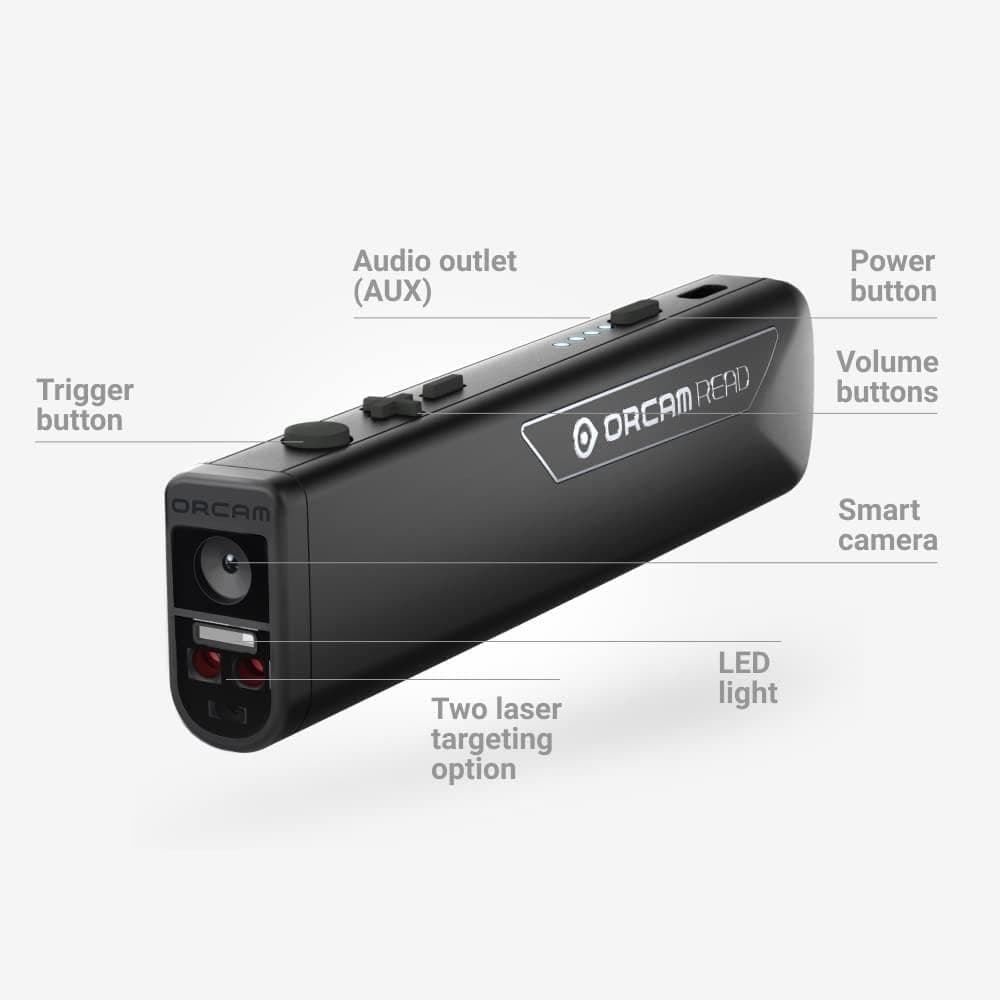 OrCam Read Smart Artificial Intelligence Assistive Text to Voice Reader, English - Image 4