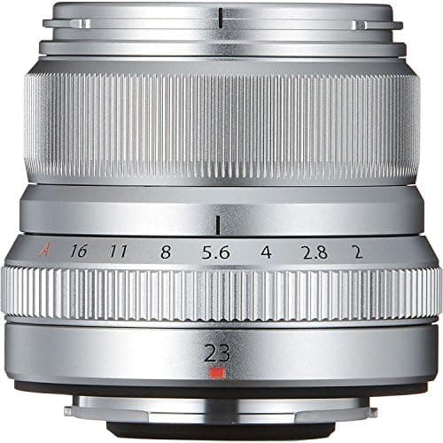 Fujinon XF23mm F2 R WR Prime Lens for Fujifilm X Mount Cameras - Silver - Image 2