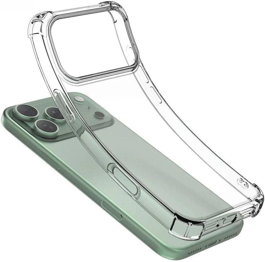 Atouchbo Tough Shockproof Armoured Clear Case Compatible With iPhone 17 Pro Max - Image 1