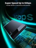UGREEN USB C Hard Drive Enclosure with USB A to USB C Cable thumbnail 7
