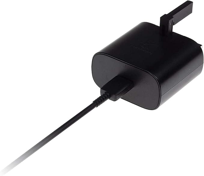 Samsung 25W USB-C Super Fast Wall Charger with Braided Cable UK Plug - Image 2
