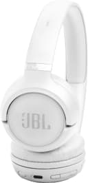 JBL Tune 530BT Wireless On-Ear Headphones Pure Bass, Bluetooth 6.0, Foldable, White thumbnail 5