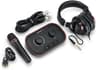 Focusrite Vocaster One Studio Podcast Recording Interface with DM1 Mic HP60v Headphones