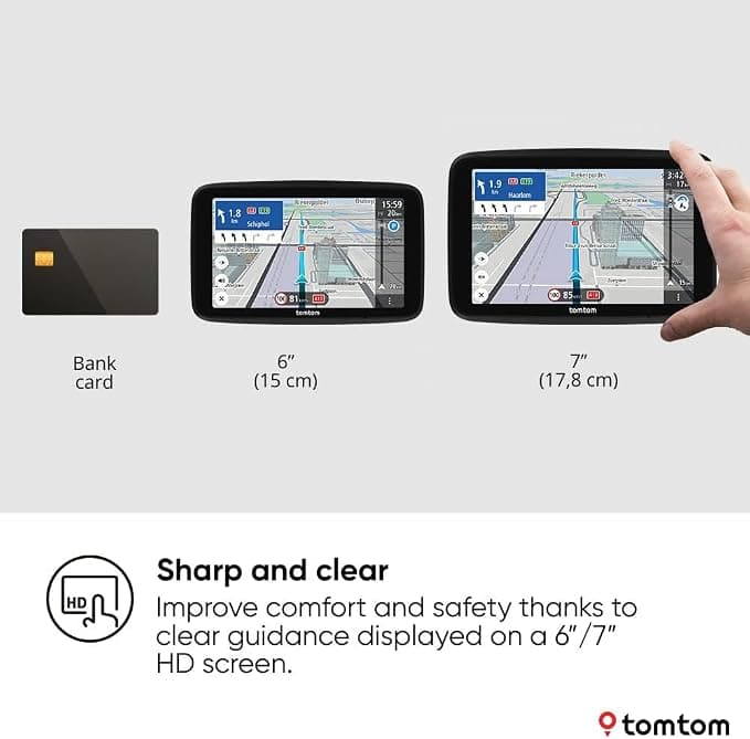 TomTom GO Expert Plus 7" Truck Sat Nav Black - Image 4