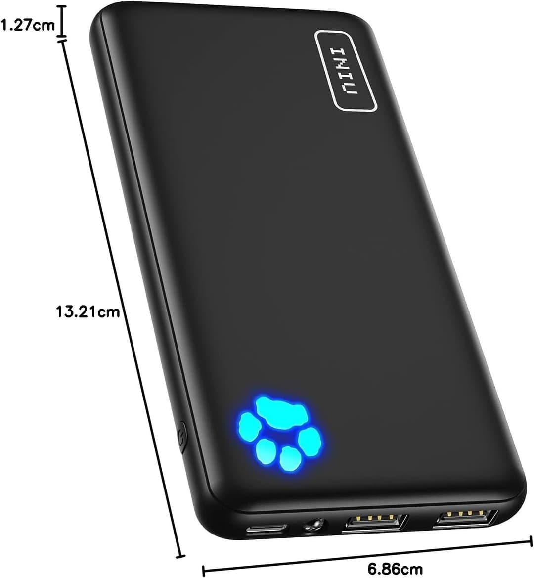 INIU 10000mAh Power Bank – Slim Portable USB-C Fast Charging Battery Pack for iPhone, Samsung & iPad - Image 9