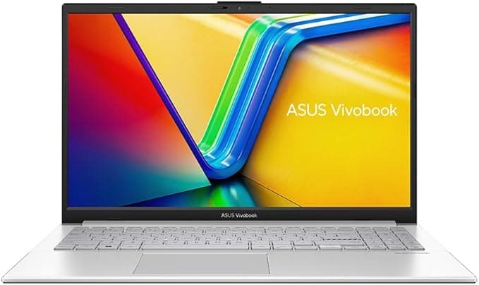 ASUS Vivobook 15 P1504CZA 15.6” Full HD Laptop Intel i3 1215U 8GB RAM 512GB PCIe SSD Windows 11 Home - Silver - Image 1