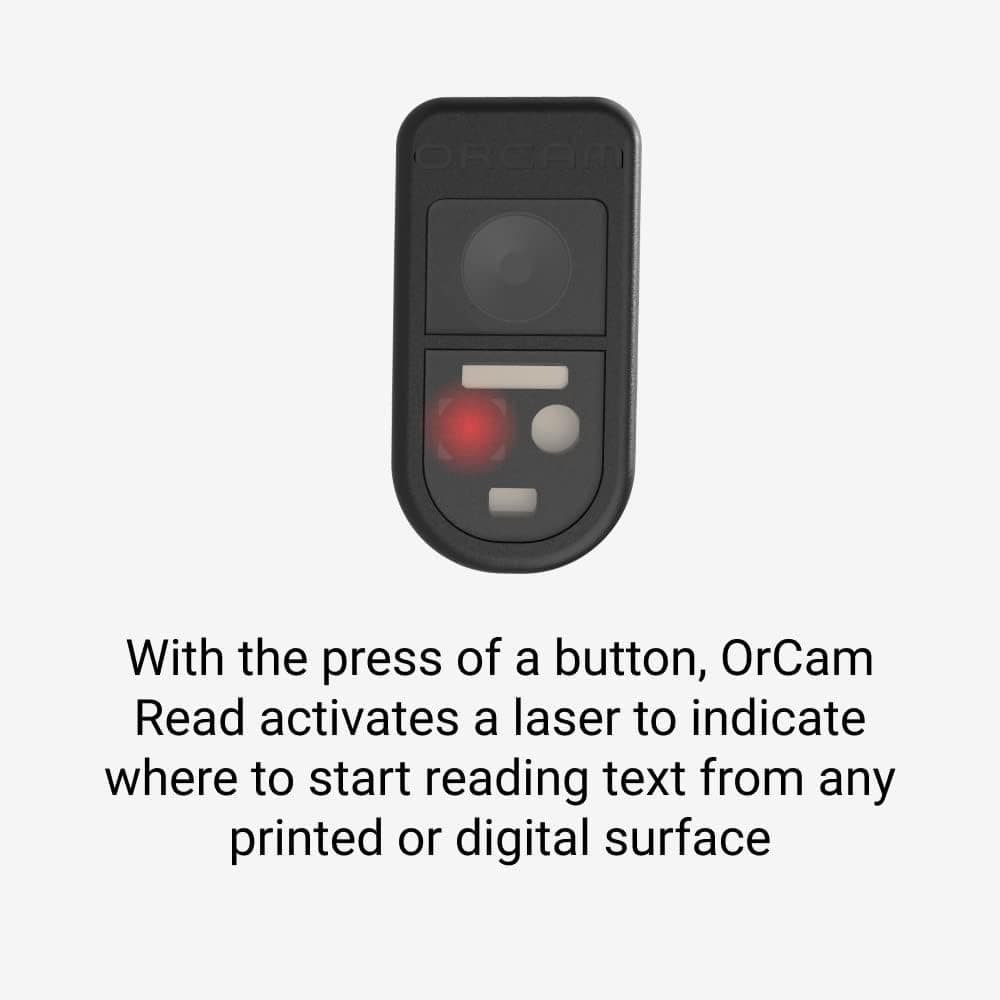 OrCam Read Smart Artificial Intelligence Assistive Text to Voice Reader, English - Image 5