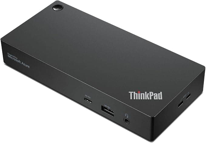 Lenovo ThinkPad Universal USB-C Smart Dock UK - Black - Image 2