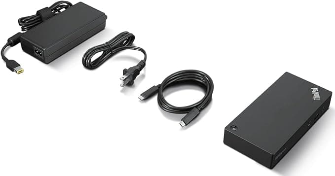 Lenovo ThinkPad Universal USB-C Smart Dock UK - Black - Image 1