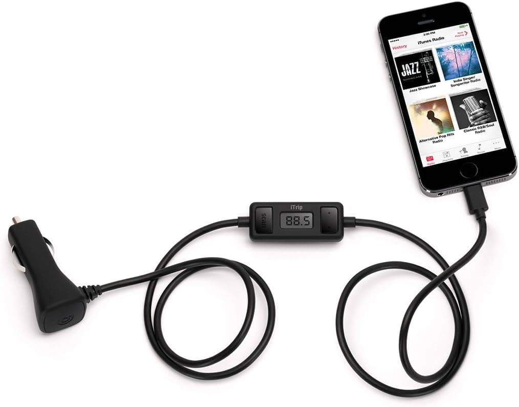 GRIFFIN BT-GA38632 iTrip Auto Lightning Adapter-black