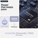 Motorola G86 5G 8GB 256GB Snapdragon 870, 50MP Camera - Cosmic Sky thumbnail 6