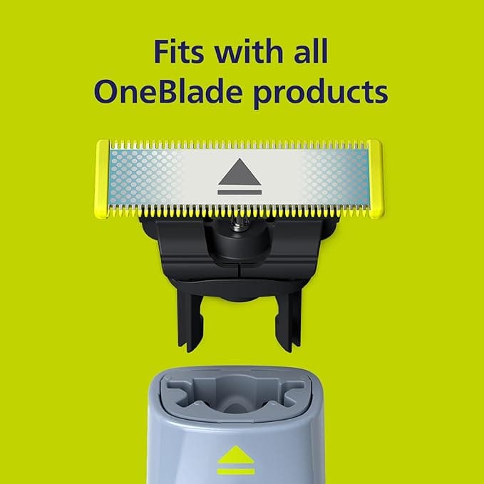 Philips OneBlade QP225/50 Anti-Friction Replacement Blades 2 Pack, Compatible with OneBlade & Pro Trimmers - Image 3