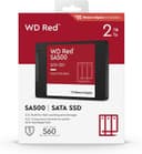 WD Red SA500 2TB SATA III 2.5 Inch NAS SSD WDS200T2R0A thumbnail 4