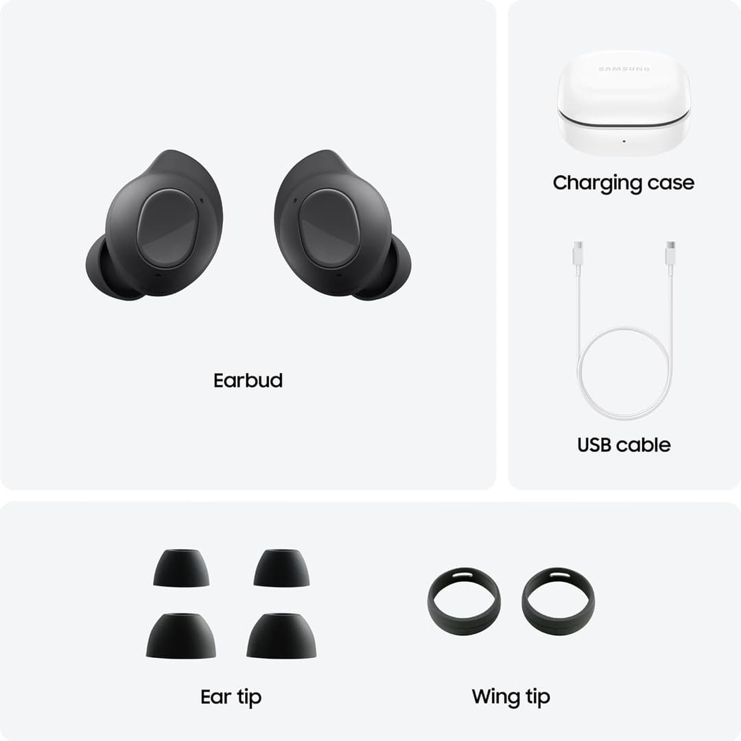 Samsung Galaxy Buds FE Wireless Earbuds Black - Image 4