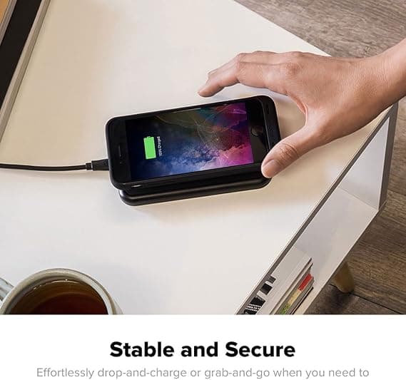 Mophie Qi Charge Force Wireless Charging Pad - Black - Image 2