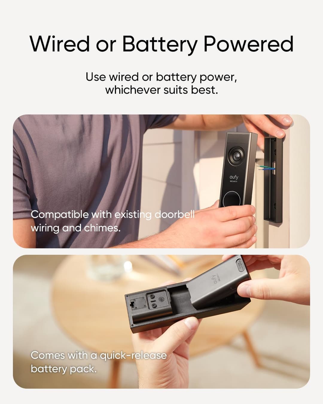 eufy Security E340 Dual Camera 2K Video Doorbell with AI Detection - Image 6