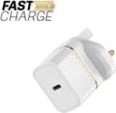 OtterBox 20W USB-C PD Fast Wall Charger, UK Plug, For Smartphone & Tablet, Drop Tested, Ultra Durable - White thumbnail 3