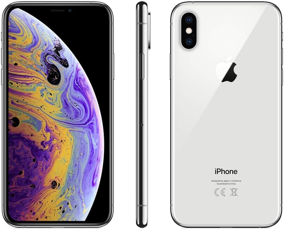 Apple iPhone XS, 64GB, Silver - Image 2