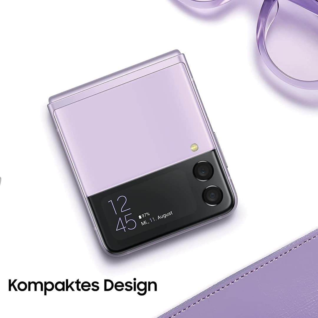 Samsung Galaxy Z Flip3 Foldable, Smartphone, 128GB - Lavender - Image 3