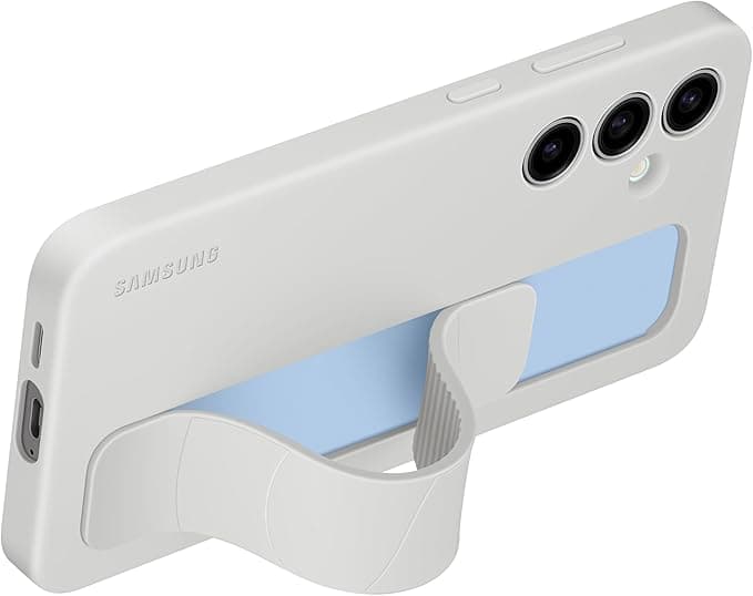 Samsung Galaxy S24 Official Standing Grip Case – Gray/Sand - Image 3