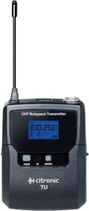 Citronic Single Wireless Microphone System Tuneable UHF License Frequencies Bodypack Transmitter Neckband Clip Microphones Fully Programmable thumbnail 3