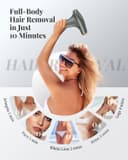 Haarlosy IPL Laser Hair Removal Device 3-in-1, 9 Levels, 999,900 Flashes, Auto Mode - Dark Grey thumbnail 6
