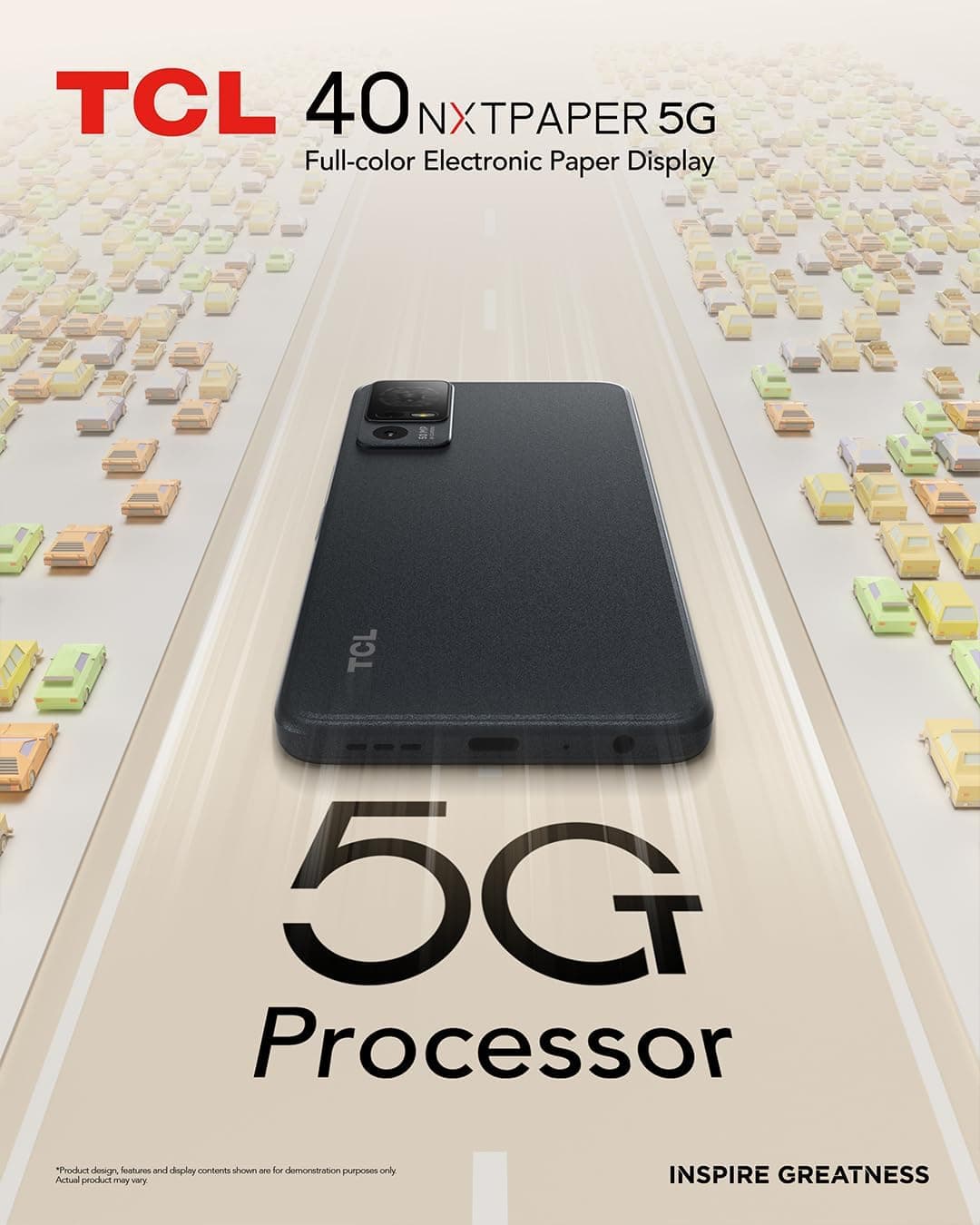 TCL 40 NXTPAPER 5G 256GB Starlight Black - Image 2