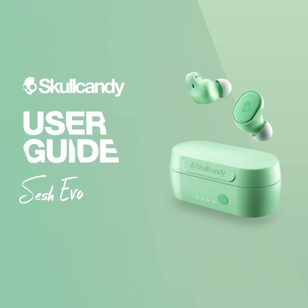 Skullcandy Sesh Evo True Wireless Earbuds - IP55 Water Resistant - Mint Green - Image 5